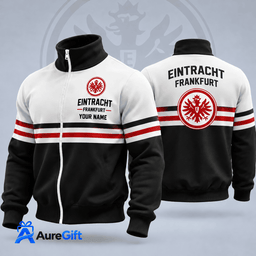 Eintracht Frankfurt Bundesliga Matchday Personalized Name Stand Collar Jacket For Fan - Limited Edition