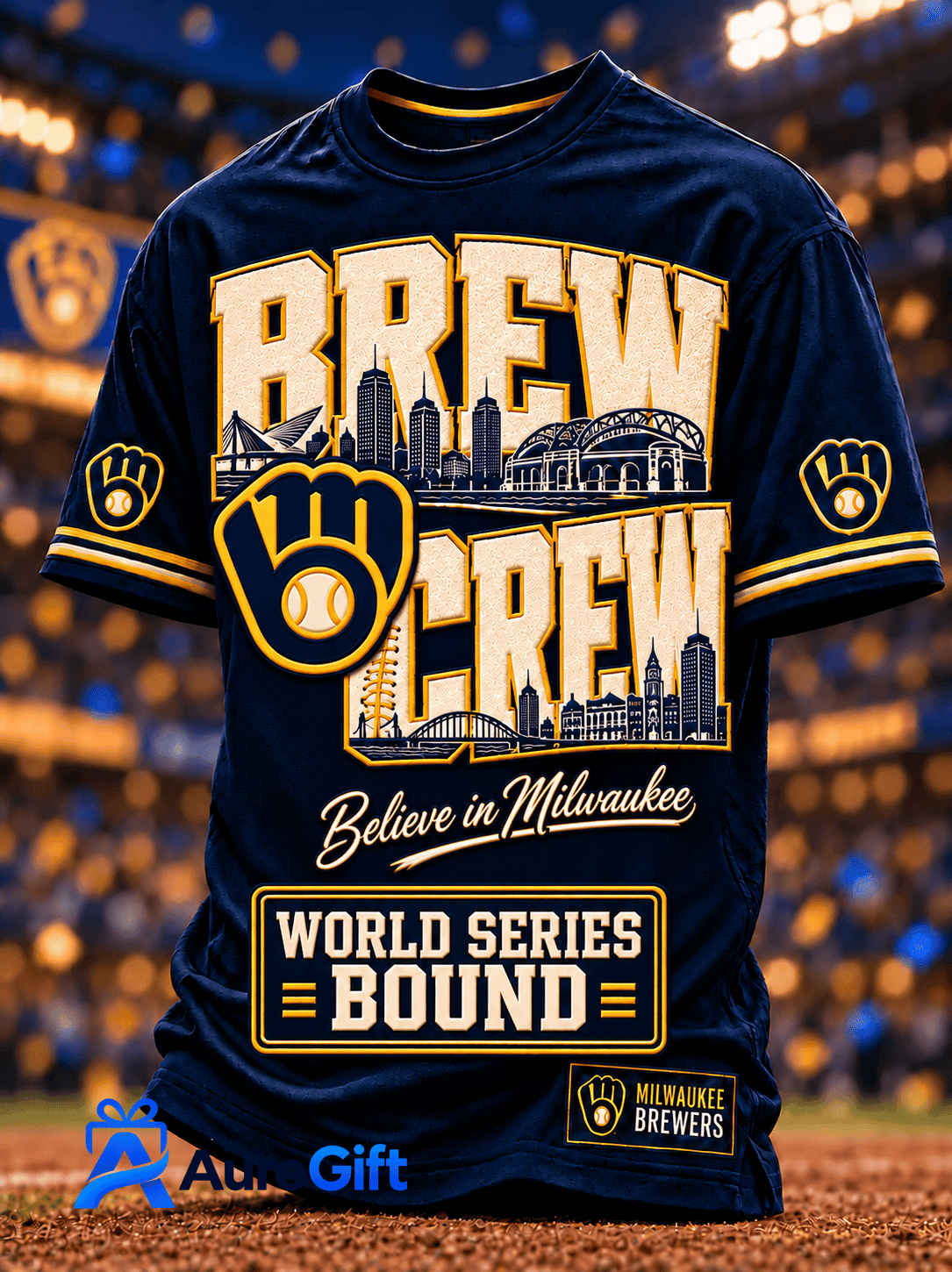 MLB World Series Bound 2026 Premium Personalized T-shirt Gift For Fan 01