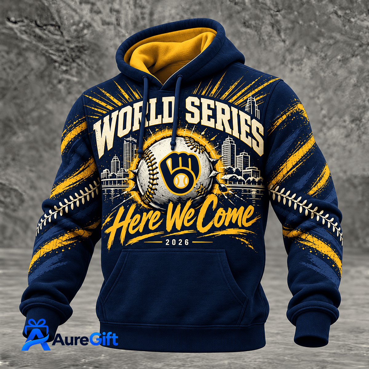MLB World Series Bound 2026 Premium Personalized Hoodie Gift For Fan 01