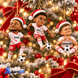 RB Leipzig Bundesliga Matchday Personalized Name Acrylic Ornament Set 3 For Fan - Limited Edition