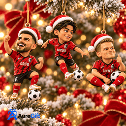 SC Freiburg Bundesliga Matchday Personalized Name Acrylic Ornament Set 3 For Fan - Limited Edition