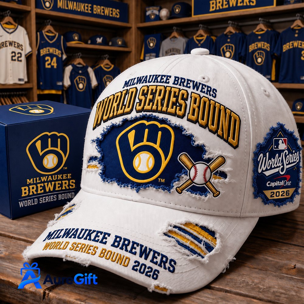 Milwaukee Brewers MLB World Series Bound 2026 Premium Personalized Classic Cap Gift For Fan