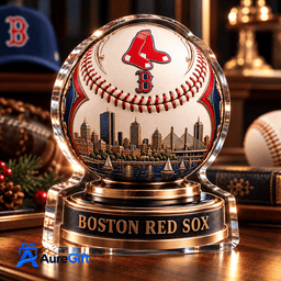 Boston Red Sox MLB Personalized Name Acrylic Block Plaque Gift For Fan - Limited Edition