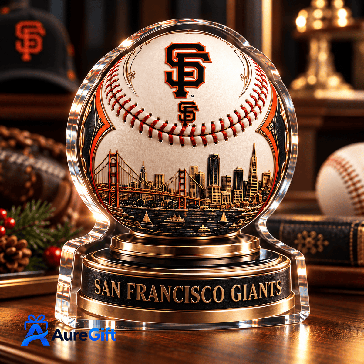 San Francisco Giants MLB Personalized Name Acrylic Block Plaque Gift For Fan - Limited Edition