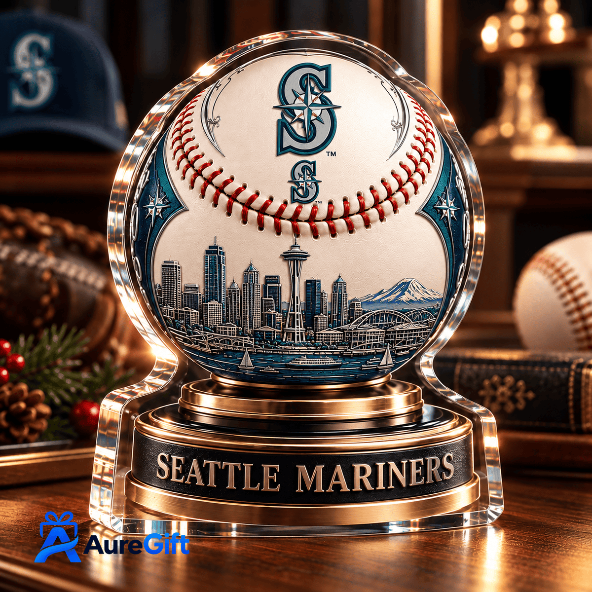 Seattle Mariners MLB Personalized Name Acrylic Block Plaque Gift For Fan - Limited Edition