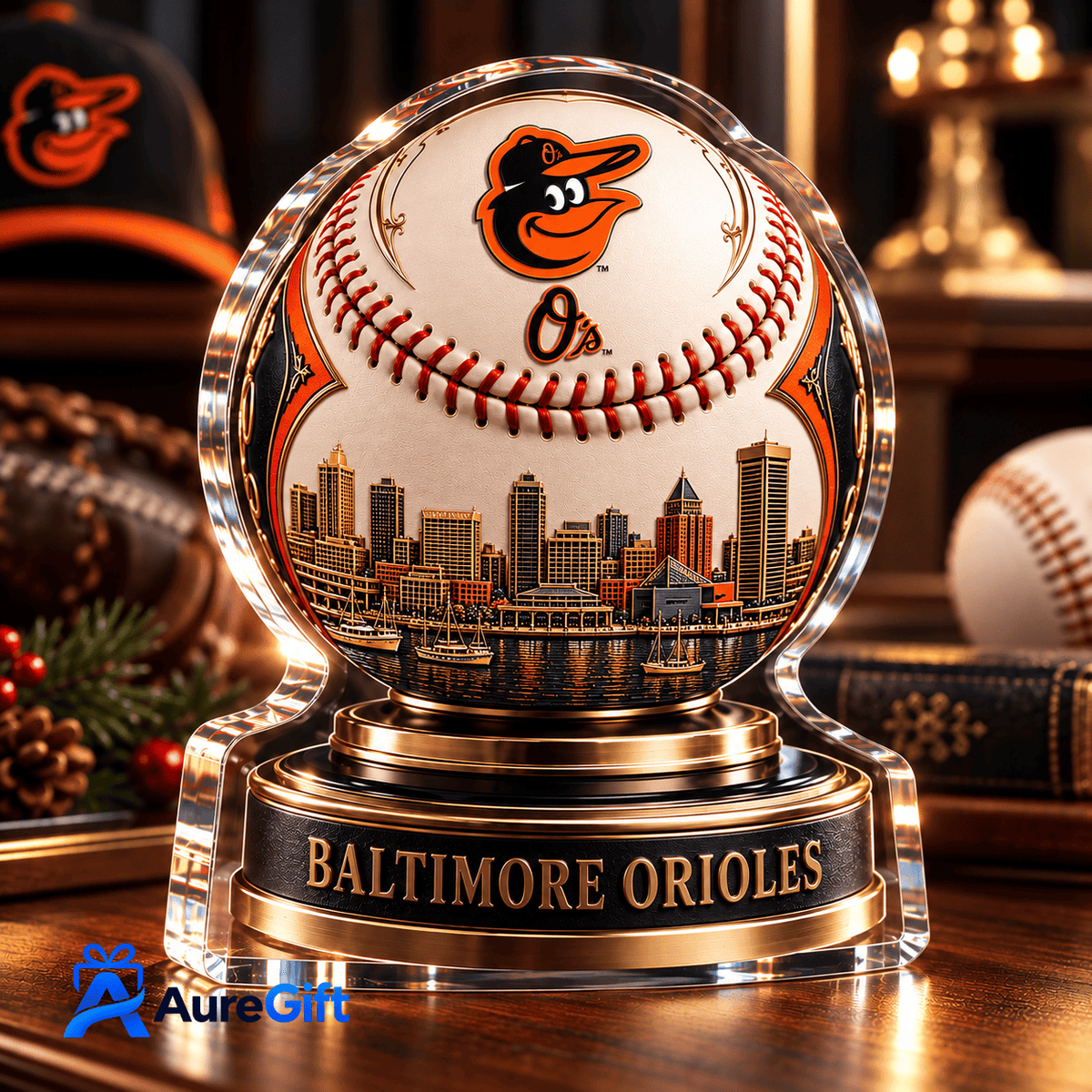 Baltimore Orioles MLB Personalized Name Acrylic Block Plaque Gift For Fan - Limited Edition