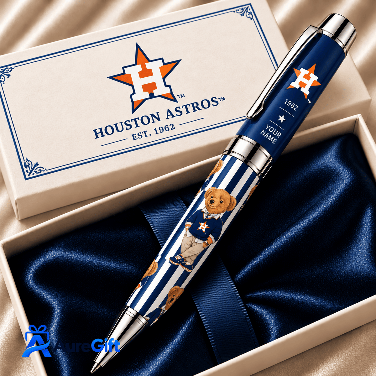 Houston Astros MLB Personalized Name Ballpoint Pen Gift For Fan - Limited Edition