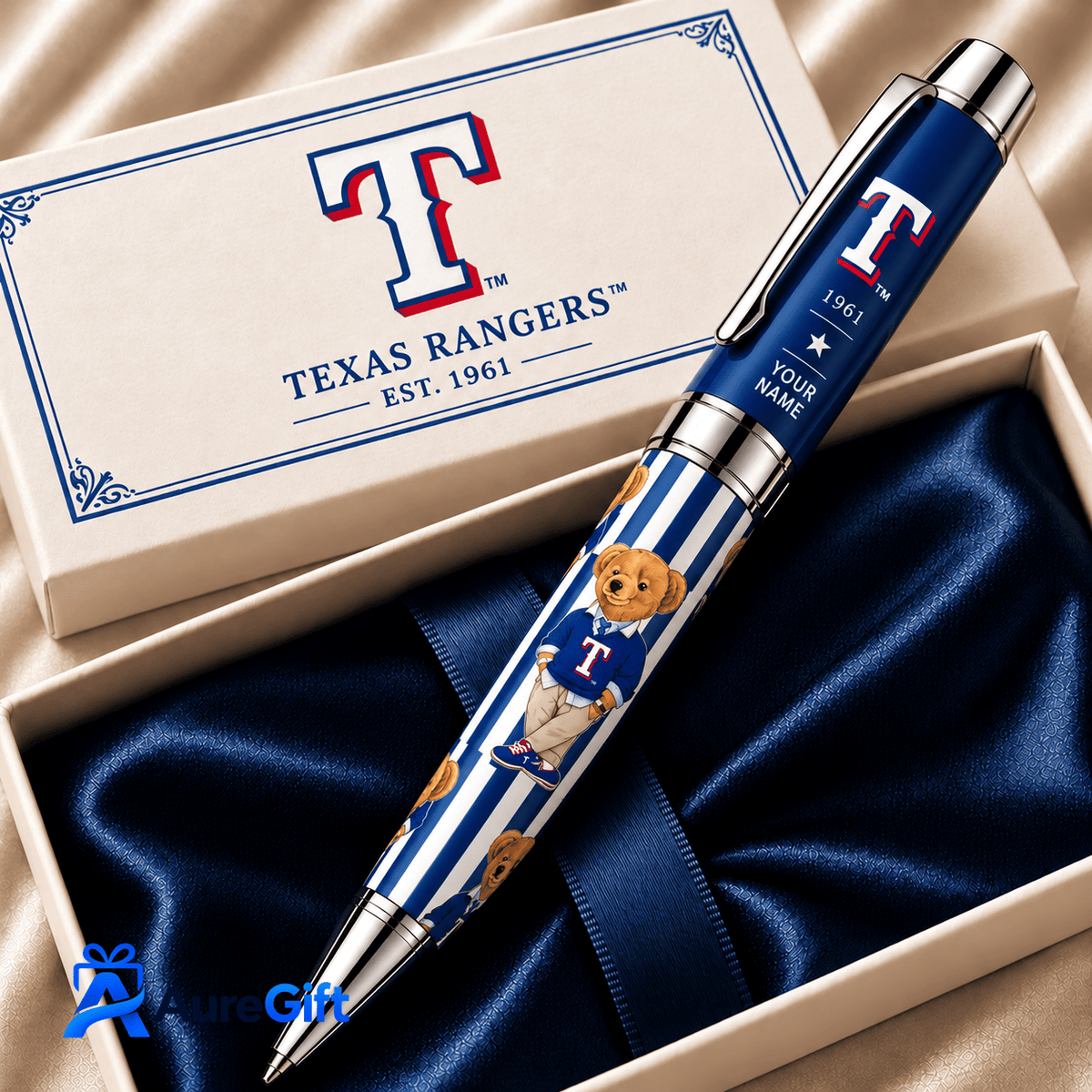 Texas Rangers MLB Personalized Name Ballpoint Pen Gift For Fan - Limited Edition