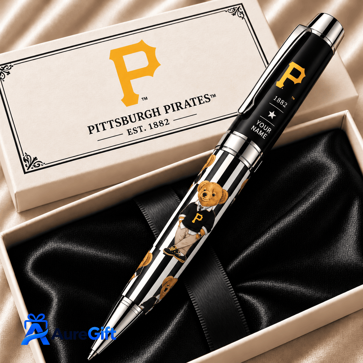 Pittsburgh Pirates MLB Personalized Name Ballpoint Pen Gift For Fan - Limited Edition