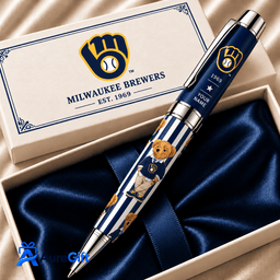 Milwaukee Brewers MLB Personalized Name Ballpoint Pen Gift For Fan - Limited Edition