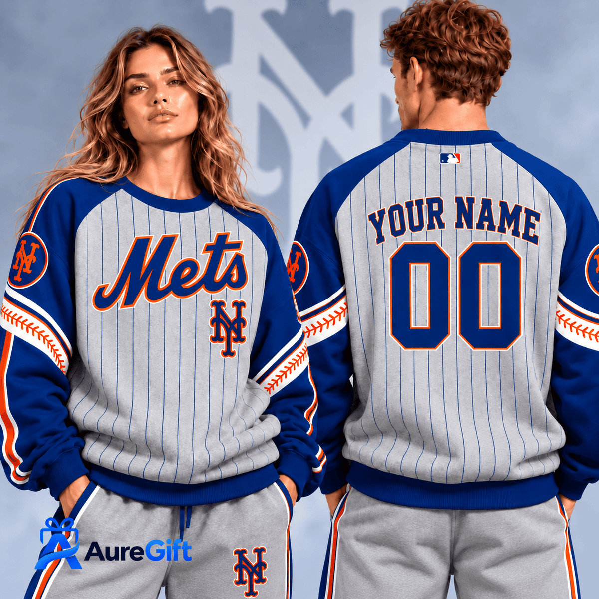 New York Mets MLB Personalized Name Sweatshirt Gift For Fan - Limited Edition