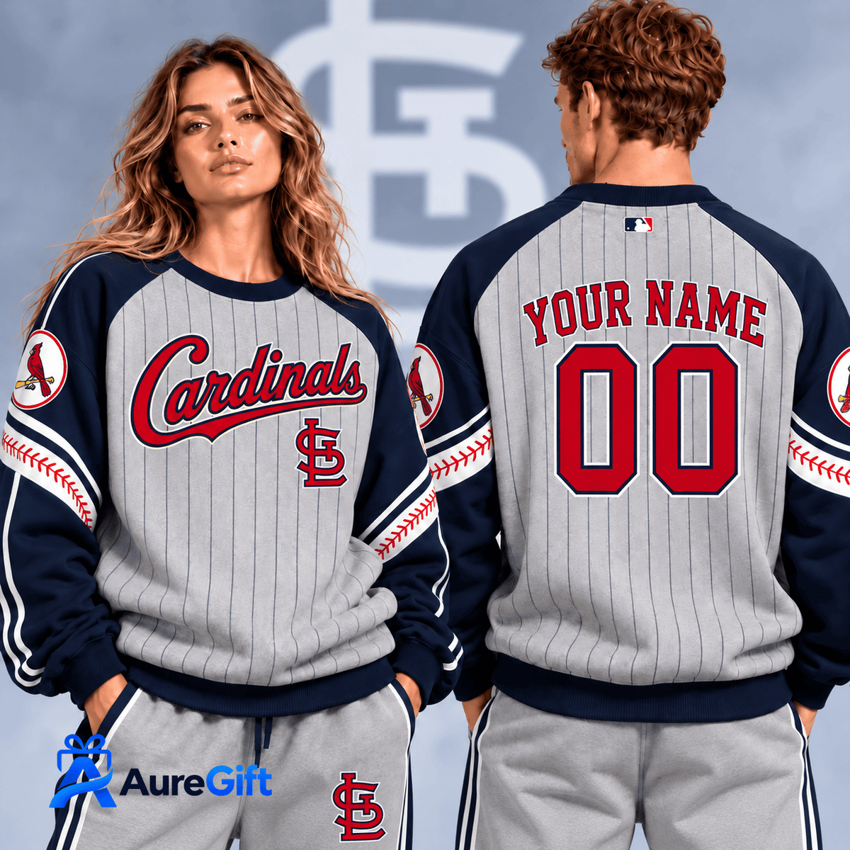 St. Louis Cardinals MLB Personalized Name Sweatshirt Gift For Fan - Limited Edition