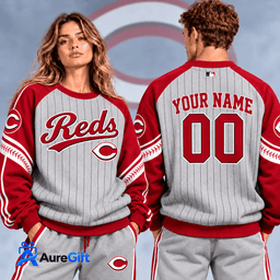 Cincinnati Reds MLB Personalized Name Sweatshirt Gift For Fan - Limited Edition