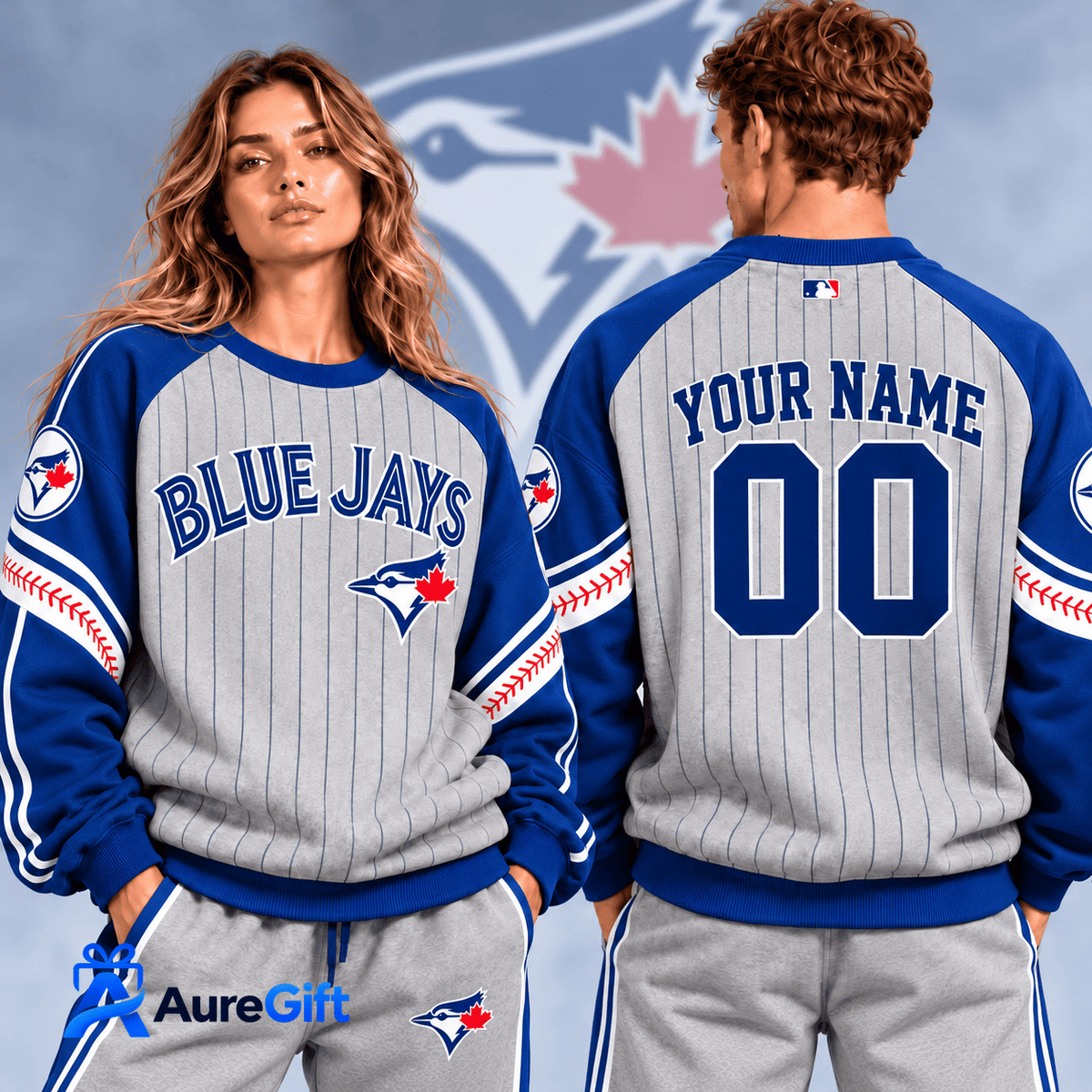Toronto Blue Jays MLB Personalized Name Sweatshirt Gift For Fan - Limited Edition