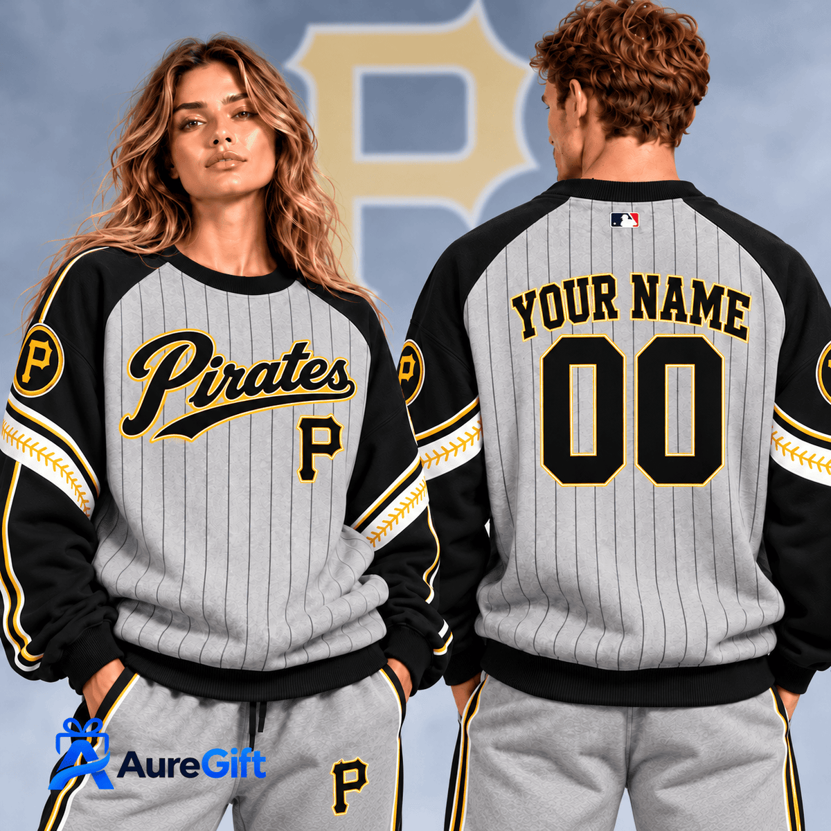 Pittsburgh Pirates MLB Personalized Name Sweatshirt Gift For Fan - Limited Edition