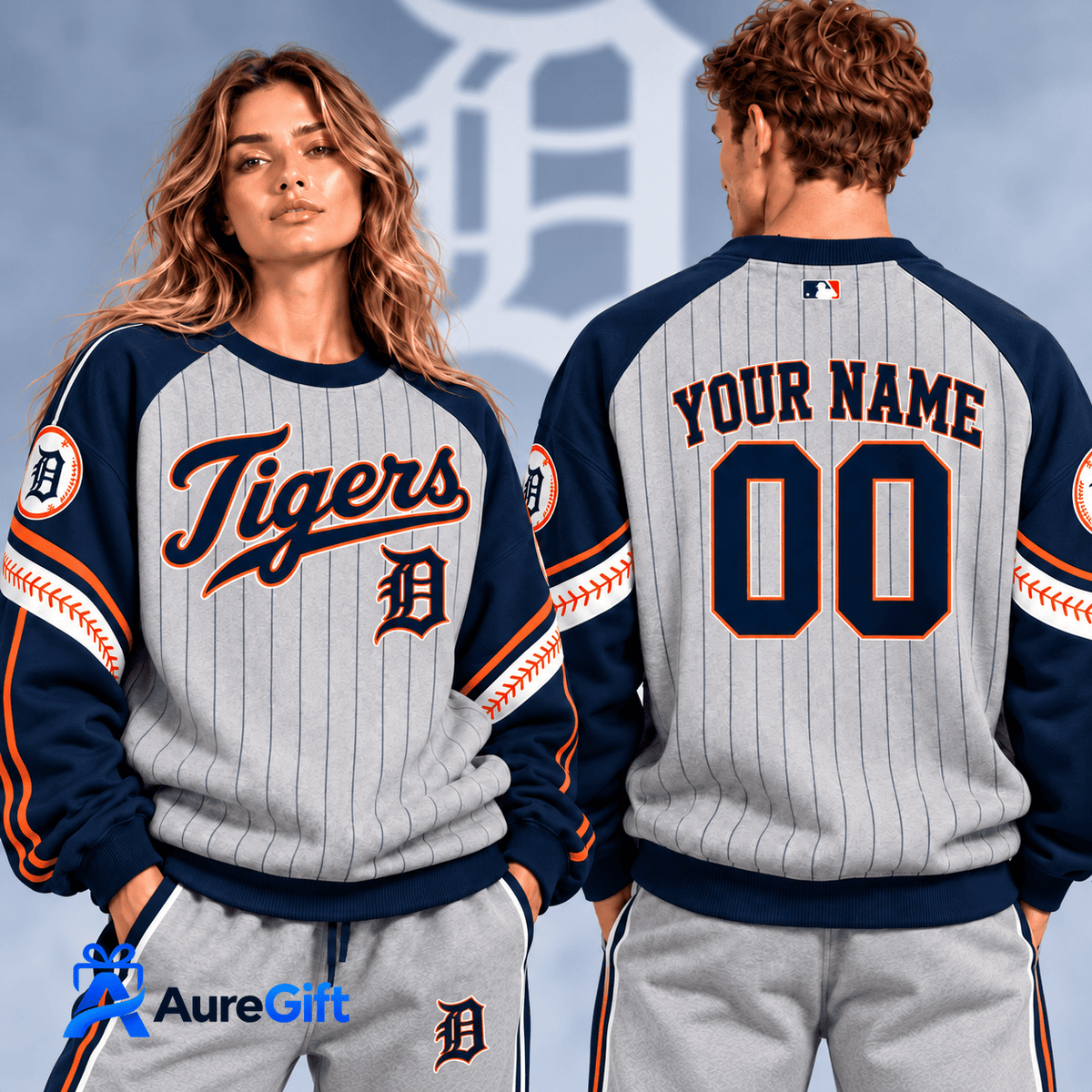 Detroit Tigers MLB Personalized Name Sweatshirt Gift For Fan - Limited Edition