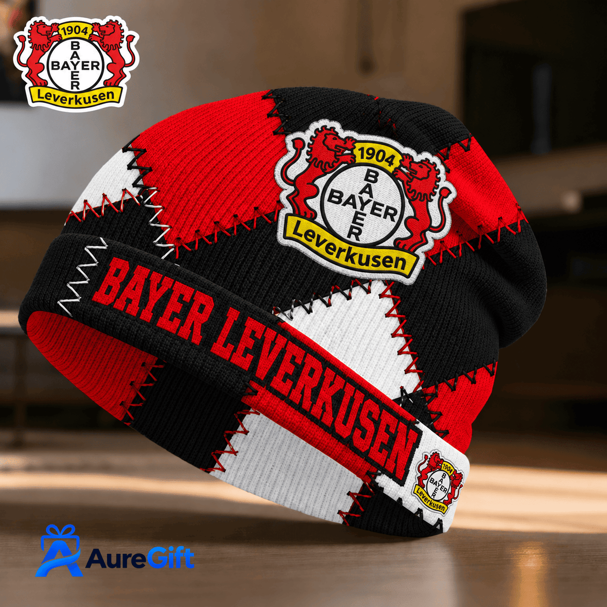Bayer Leverkusen Bundesliga Matchday Personalized Name Beanie Hat For Fan - Limited Edition