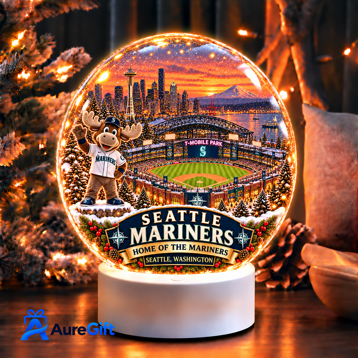 Seattle Mariners  MLB Acrylic night light For Fan