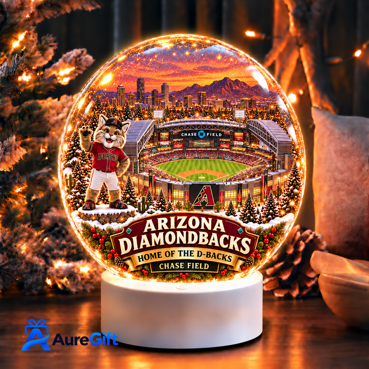 Arizona Diamondbacks  MLB Acrylic night light For Fan