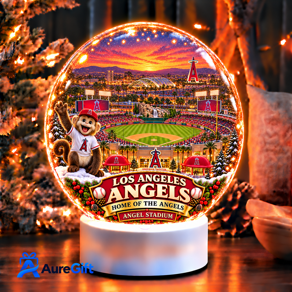 Los Angeles Angels  MLB Acrylic night light For Fan