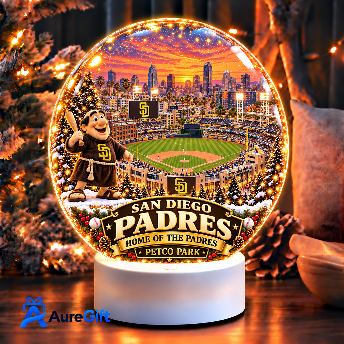San Diego Padres  MLB Acrylic night light For Fan