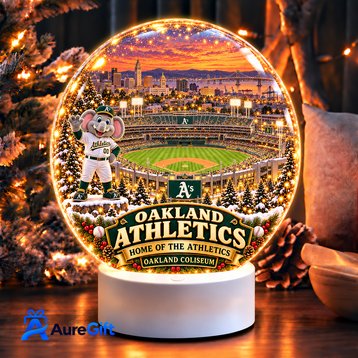 Oakland Athletics  MLB Acrylic night light For Fan