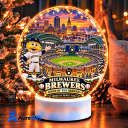 Milwaukee Brewers  MLB Acrylic night light For Fan