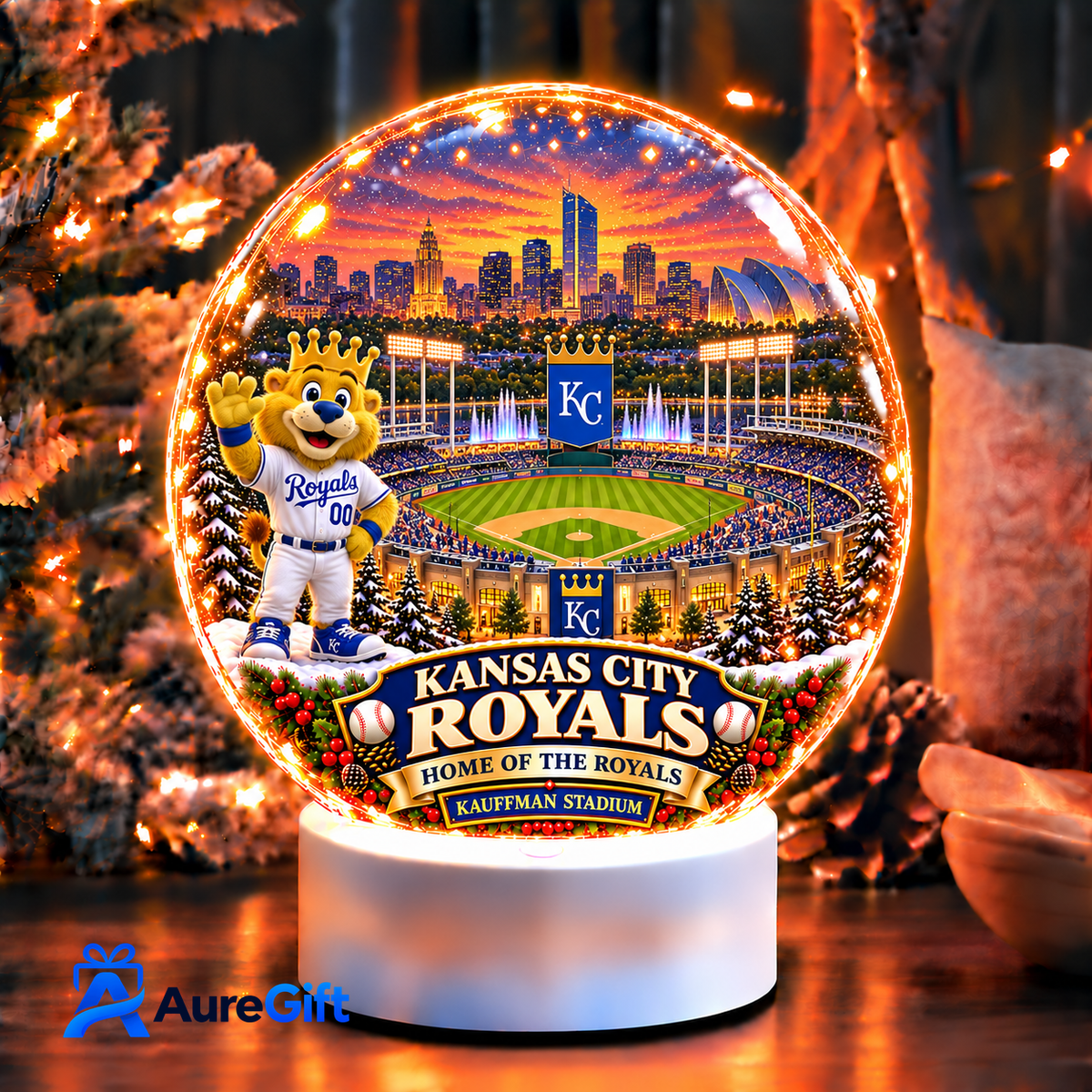 Kansas City Royals  MLB Acrylic night light For Fan