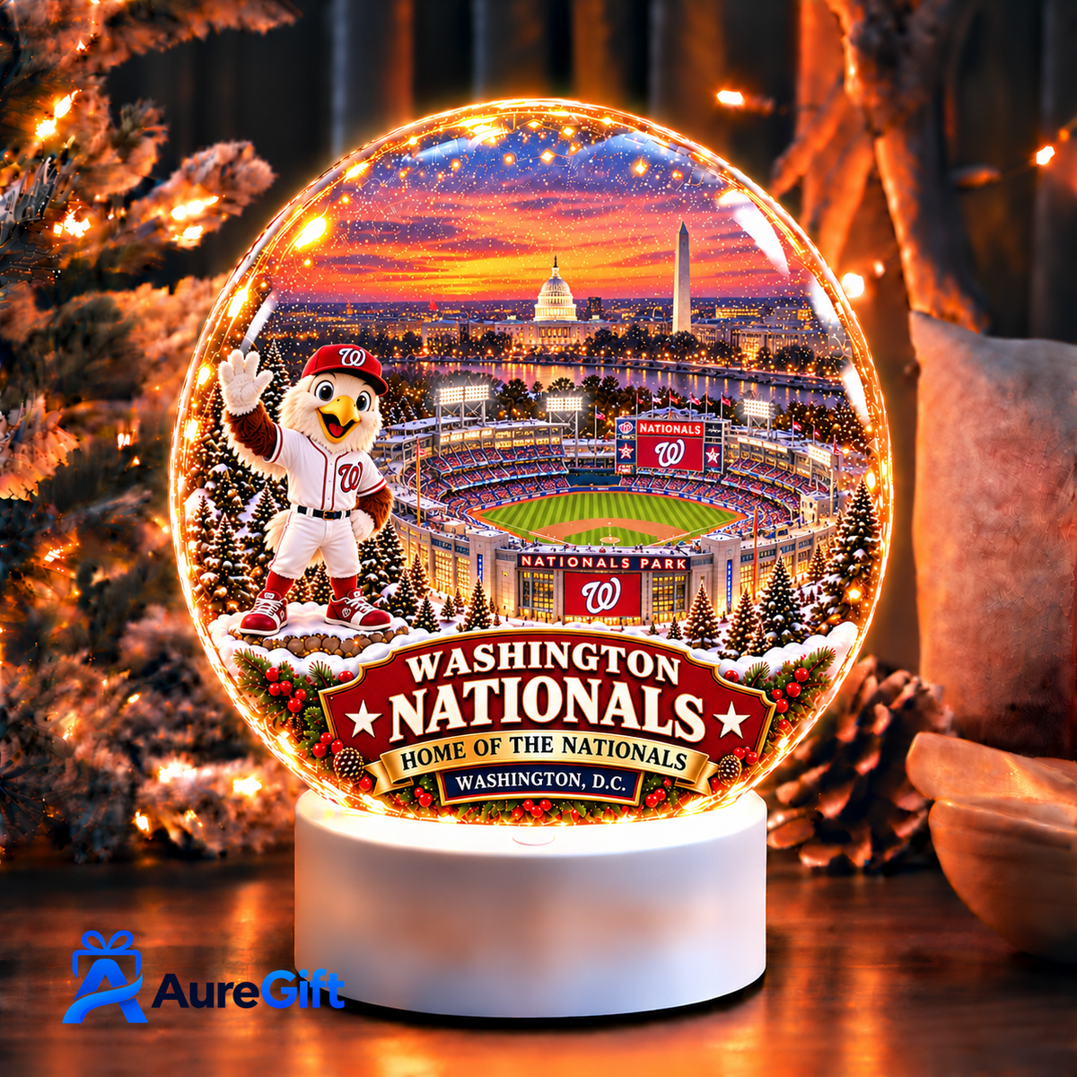 Washington National  MLB Acrylic night light For Fan