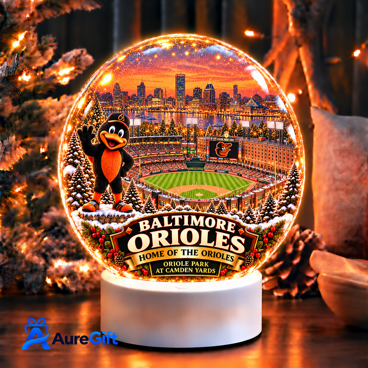 Baltimore Orioles  MLB Acrylic night light For Fan