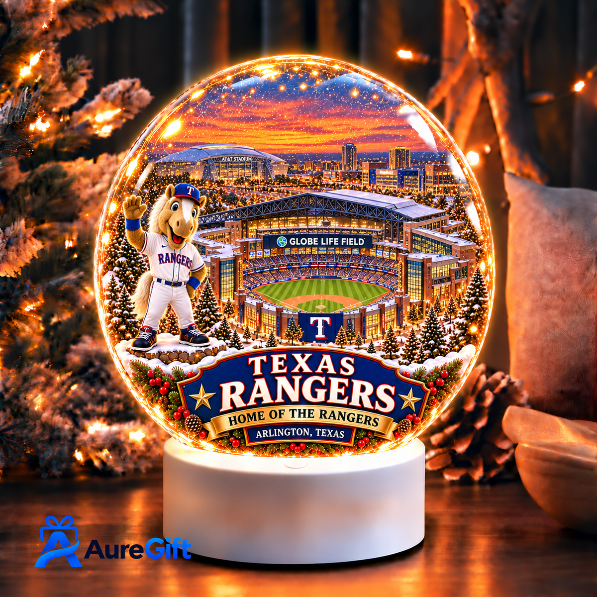 Texas Rangers  MLB Acrylic night light For Fan