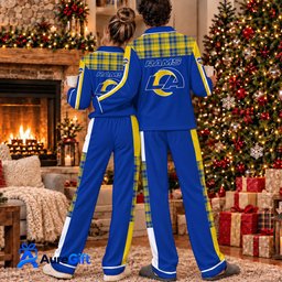 Los Angeles Rams Set Pajamas For Fan Custom Name