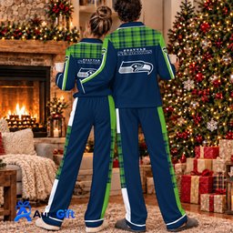 Seattle Seahawks Set Pajamas For Fan Custom Name