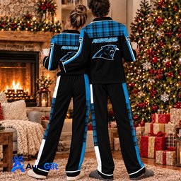 Carolina Panthers Set Pajamas For Fan Custom Name
