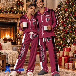 Atlanta Falcons Set Pajamas For Fan Custom Name