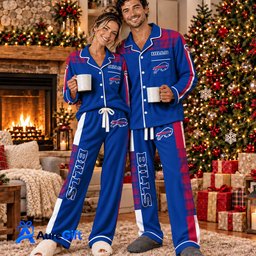 Buffalo Bills Set Pajamas For Fan Custom Name