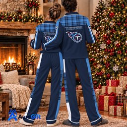 Tennessee Titans Set Pajamas For Fan Custom Name