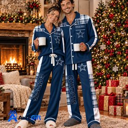 Dallas Cowboys Set Pajamas For Fan Custom Name