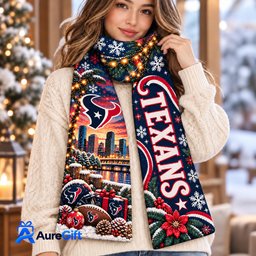 Houston Texans NFL Scarf Personalized For Fan