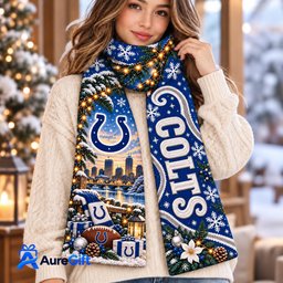 Indianapolis Colts NFL Scarf Personalized For Fan