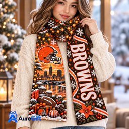 Cleveland Browns NFL Scarf Personalized For Fan