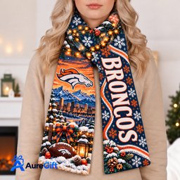 Denver Broncos NFL Scarf Personalized For Fan