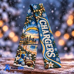 Los Angeles Chargers NFL Scarf Personalized For Fan
