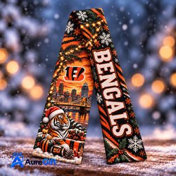 Cincinnati Bengals NFL Scarf Personalized For Fan