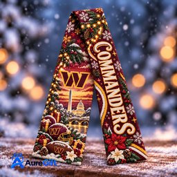 Washington Commanders NFL Scarf Personalized For Fan