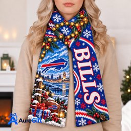 Buffalo Bills NFL Scarf Personalized For Fan