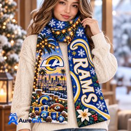 Los Angeles Rams NFL Scarf Personalized For Fan
