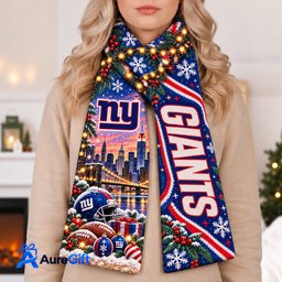 New York Giants NFL Scarf Personalized For Fan