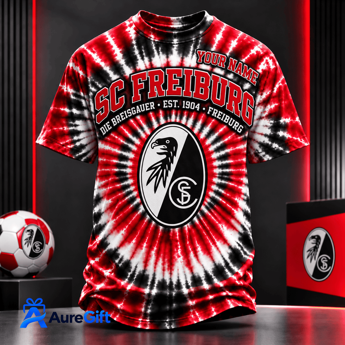 SC Freiburg Bundesliga Matchday Personalized Name T-Shirt For Fan - Limited Edition