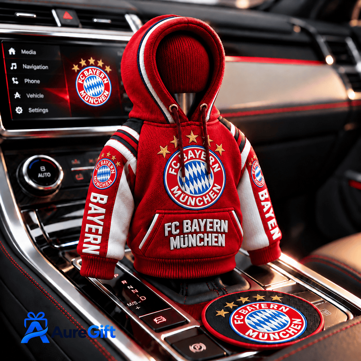 Bayern Munich Bundesliga Matchday Personalized Name Shift Knob Hoodie For Fan - Limited Edition